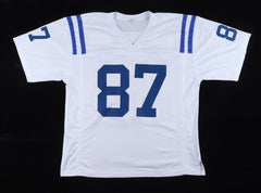 Reggie Wayne Signed Indianapolis Colts White Jersey (PSA COA) 6xPro Bowl W.R.