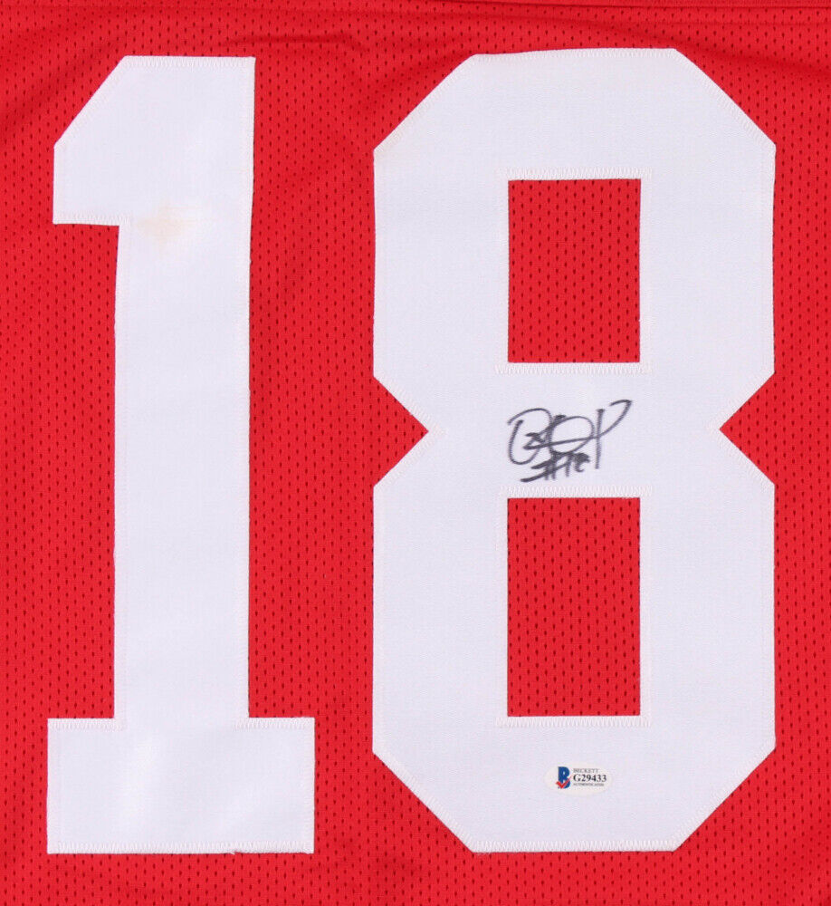 Dante Pettis Signed San Francisco 49ers Jersey (Beckett Hologram) 2nd Year W,R,