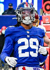 Xavier McKinney Signed New York Giants Jersey (JSA COA) 2020 2nd Rnd Pick / Bama