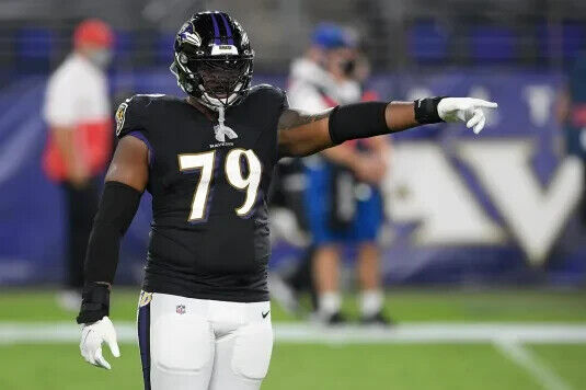 Ronnie Stanley Signed Baltimore Ravens Pro Cut Jersey (Beckett) 2016 1st Rnd Pck