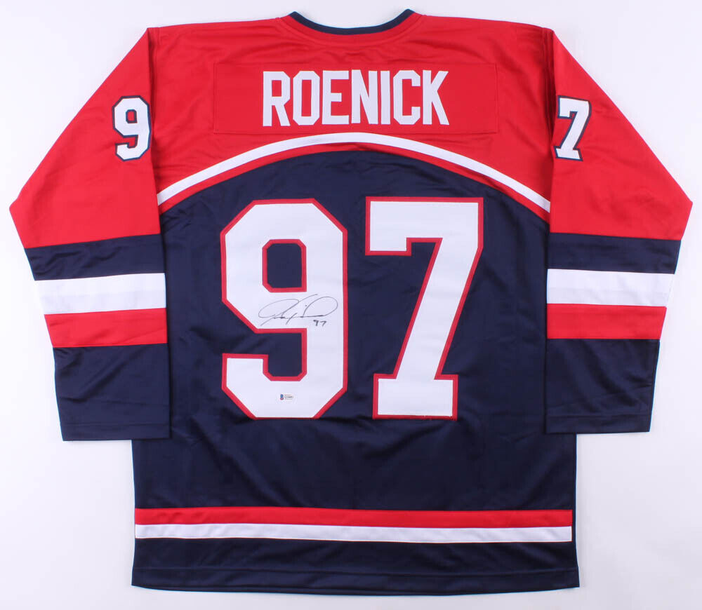 Jeremy Roenick Signed Team USA Jersey (Beckett COA) Playing career 1988β2009
