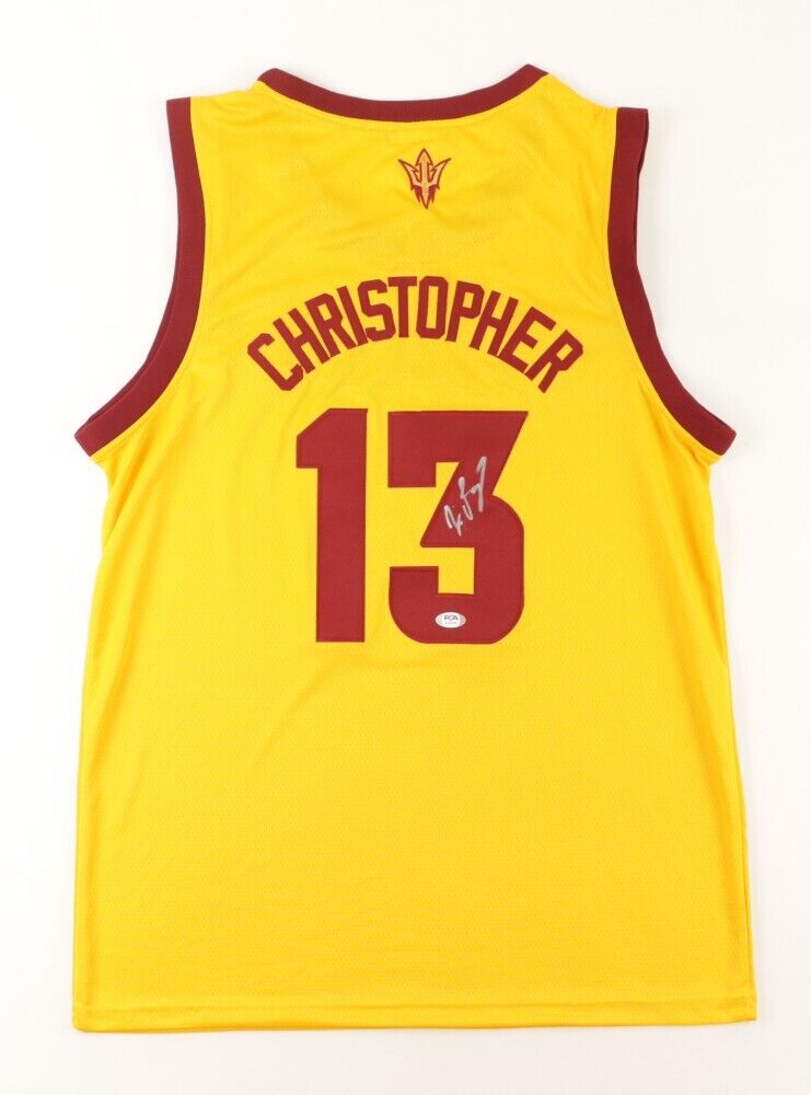 Josh Christopher Signed Arizona State Sun Devils Jersey PSA COA Houston Rockets