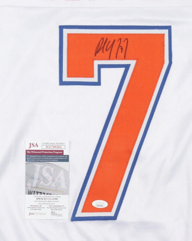 Paul Coffey Signed Edmonton Oilers Jersey (JSA COA) 4x Stanley Cup Champion