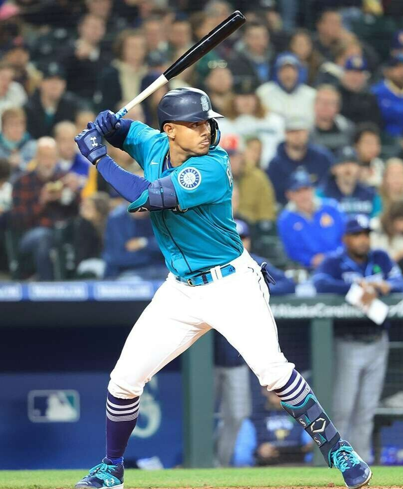 Julio Rodriguez Signed Seattle Mariners Old Hickory Bat (JSA COA) 2xAll Star O.F