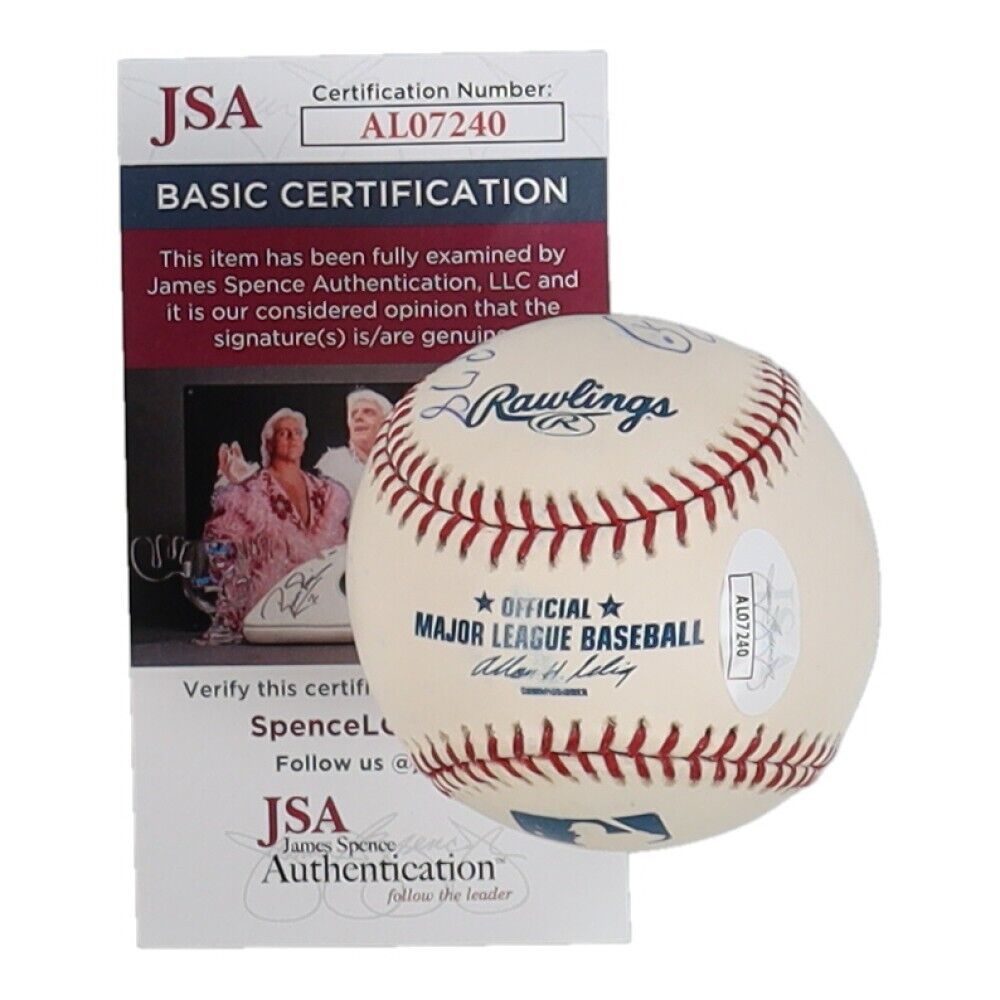 Dave "The Cobra" Parker Signed Baseball Inscribed NL MVP 78 (JSA COA) 7xAll Star