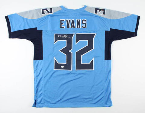 Darrynton Evans Signed Tennessee Titans Jersey (JSA Holo)Ex Appalachian State RB