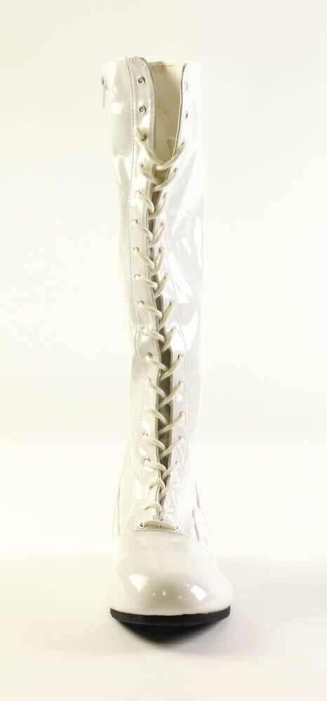 Ric Flair Signed White Wrestling Boot (JSA) WWE 16xWorld Champion / N.W.A. HOF