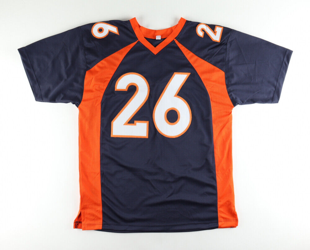 Clinton Portis Signed Denver Broncos Jersey (Tri Star Hologram) 2×Pro Bowl RB