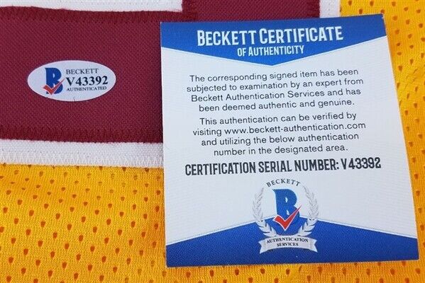 Kyle Allen Signed Washington Redskins Jersey (Beckett COA)Ex Houston Cougar Q.B