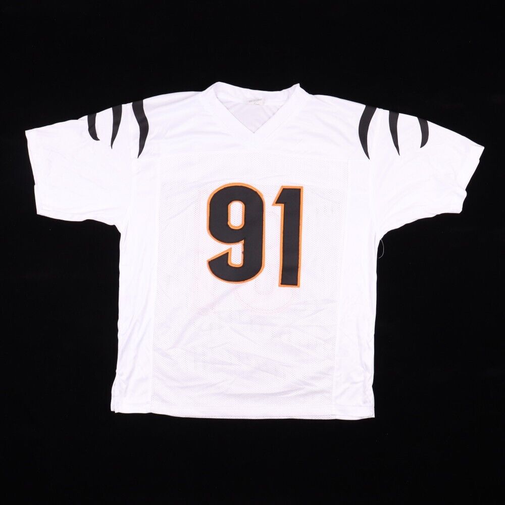 Trey Hendrickson Signed Cincinnati Bengals Jersey (Playball Ink) 2017 3rd Rnd Pk