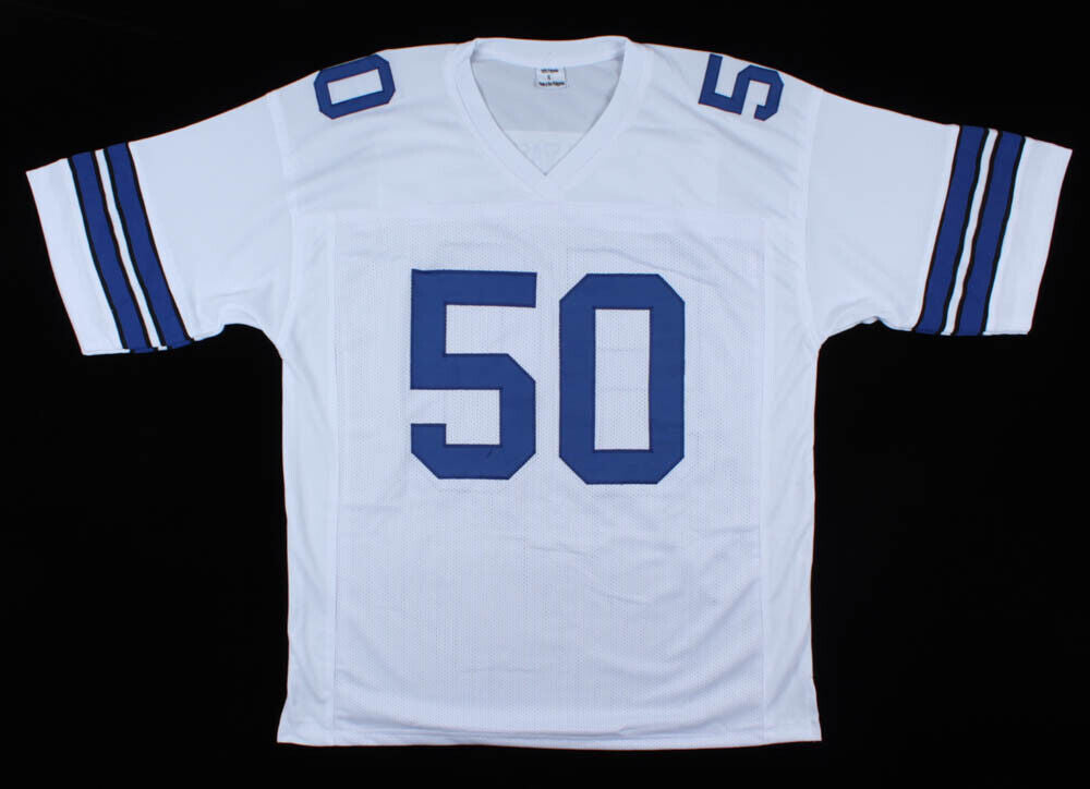 D. D. Lewis Signed Dallas Cowboys Jersey (JSA COA) 2xSuper Bowl Champ (VI, XII)