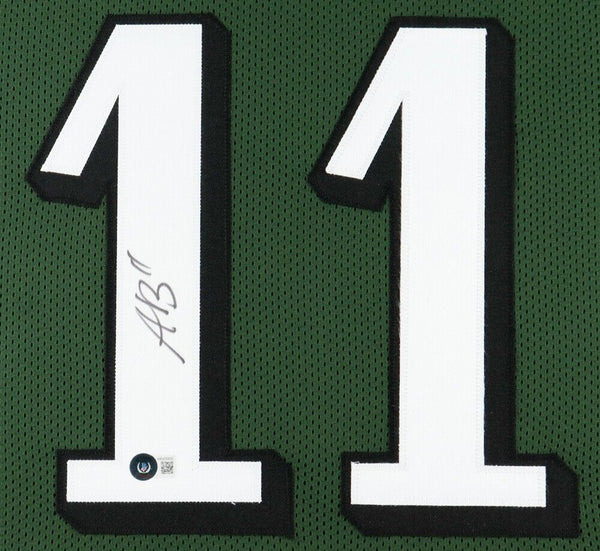 A.J. Brown Signed Eagles Nike Gray Atmosphere Jersey w/SB Patch - Beckett W  Holo