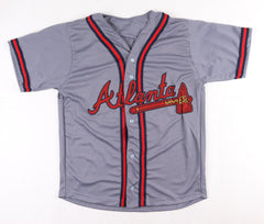 Ronald Acuna Jr Signed Atlanta Braves Jersey (USA SM) 2018 N.L. Rookie o/t Year