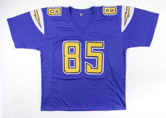 Antonio Gates Signed San Diego Chargers Jersey (JSA COA) 8×Pro Bowl Tight End