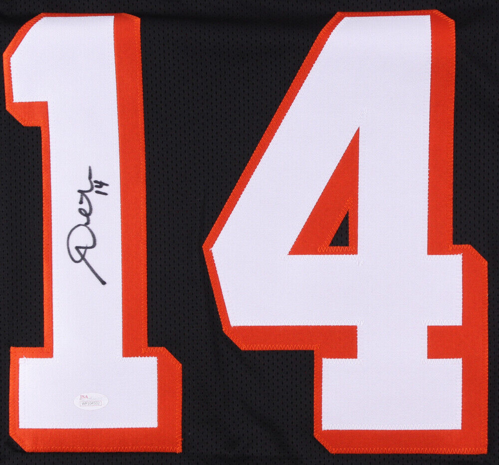 Andy Dalton Signed Cincinnati Bengals Jersey (JSA COA) 3×Pro Bowl QB / TCU