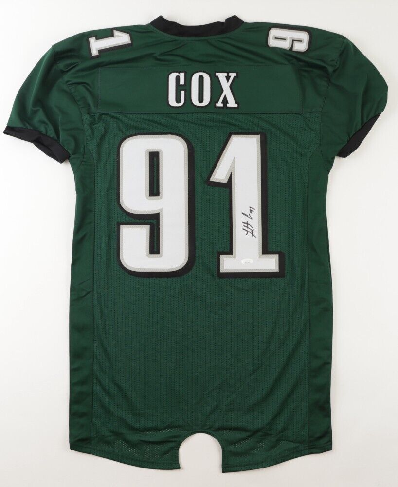 Fletcher Cox Signed Eagles Pro Cut Jersey (JSA COA) 4×Pro Bowl Defensive Tackle