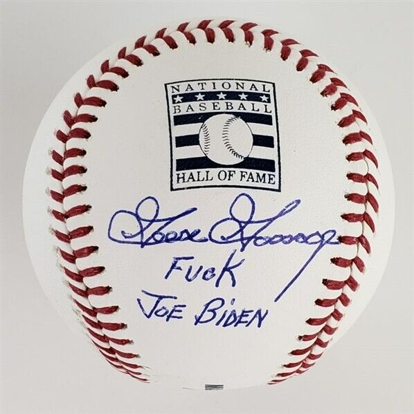 Goose Gossage Signed Hall of Fame Baseball (Beckett) Speak your Mind Goose !!!!