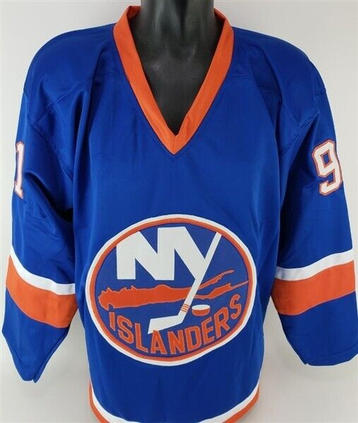 Butch Goring Signed New York Islanders Jersey (JSA COA) 4xStanley Cup Champion