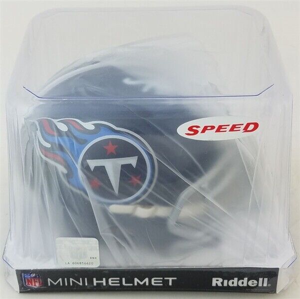 A.J. Brown Signed Tennessee Titans Mini Helmet (JSA COA) Ole Miss Wide Receiver