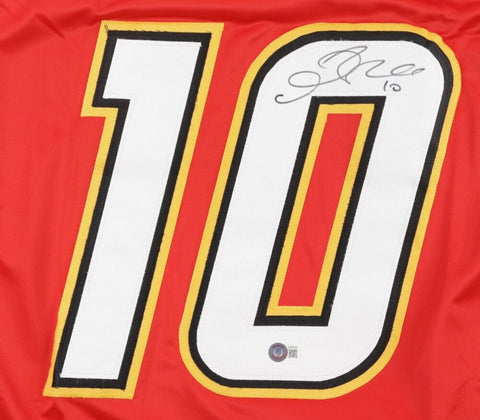 Gary Roberts Signed Calgary Flames Jersey (Beckett) 1989 Stanley Cup Champion