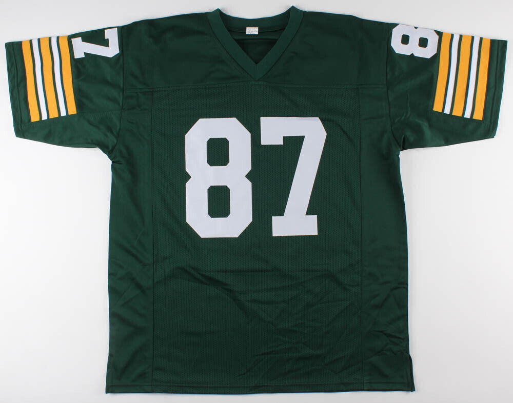 Robert Brooks Signed Green Bay Packers Jersey Inscribed "Lambeau Leap" JSA Holo