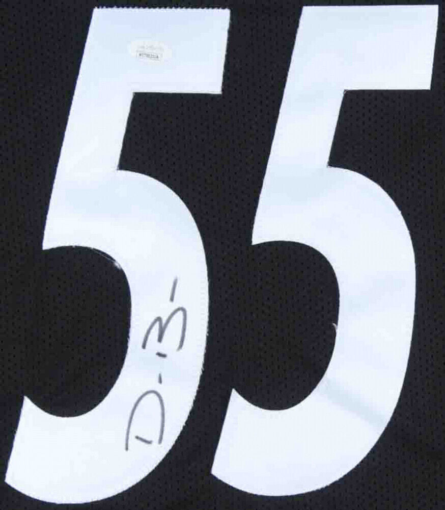 Devin Bush Signed Pittsburgh Steelers Jersey (JSA COA)2019 1st Rnd Pk Linebacker