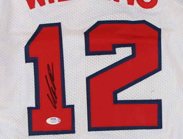 Hawks Dominique Wilkins HOF Authentic Signed White Jersey PSA/DNA ITP