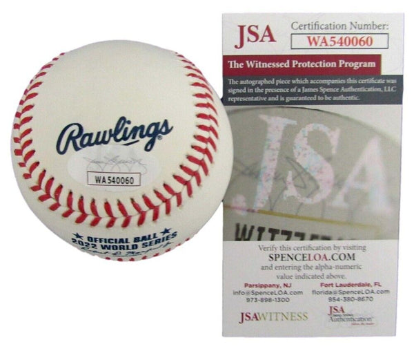 Rob Thomson Signed 2022 World Series Baseball (JSA)