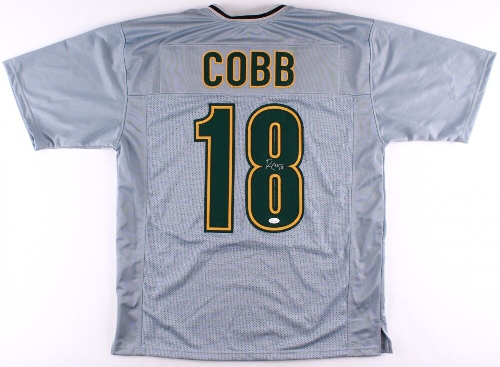 Randall Cobb Signed Packers Jersey (JSA COA) 2011 NFL Player of the Year