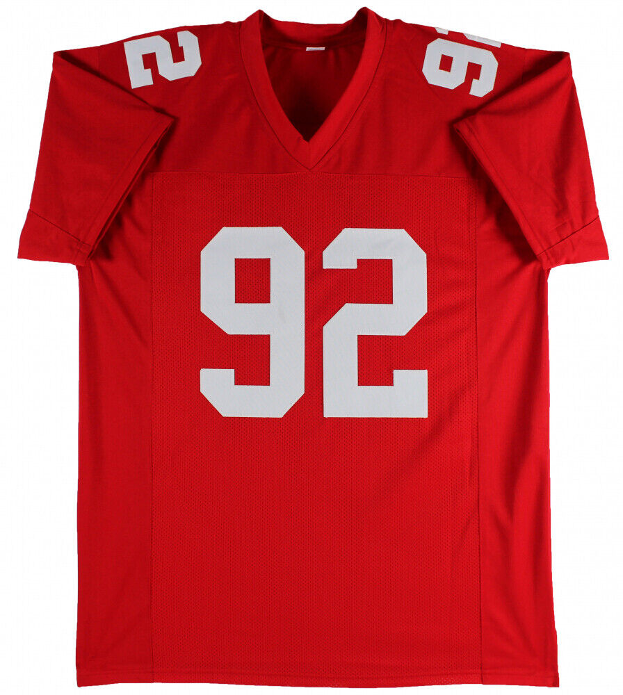 Michael Strahan New York Giants Signed Jersey (Beckett Hologram) 7×All Pro D.E