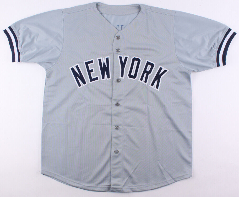 Dave Righetti Signed New York Yankees Jersey Inscribed "81 AL ROY" (Leaf COA)