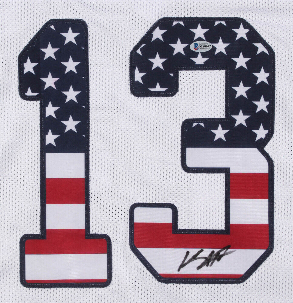 Keenan Allen Signed Los Angeles Chargers "American Flag" Jersey (Beckett COA)