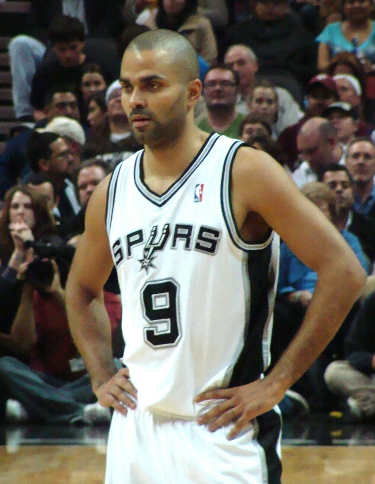 Tony Parker Signed San Antonio Spurs Jersey (Steiner Hologram) 6×NBA All-Star