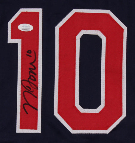 Nolan Jones Signed Indians Jersey (JSA Holo)Cleveland's #1 Minor League Prospect