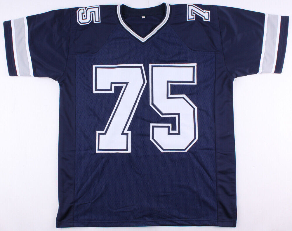 Tony Casillas Signed Cowboys Jersey (JSA) 2×Super Bowl champion (XXVII, XXVIII)