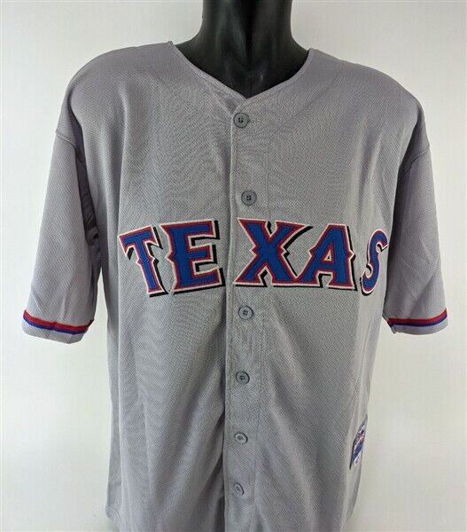 Derek Holland "Dutch Oven" & "Phil 4:13" Signed Texas Rangers Jersey (JSA COA)