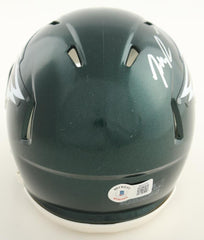 Haason Reddick Signed Eagles Mini Helmet (Beckett) Philadelphia Pro Bowl L.B.