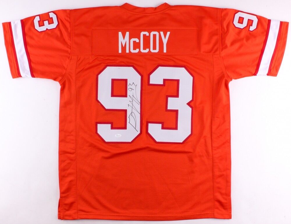 Gerald McCoy Signed Tampa Bay Buccaneers Jersey (JSA COA) Creamsicle Throwback