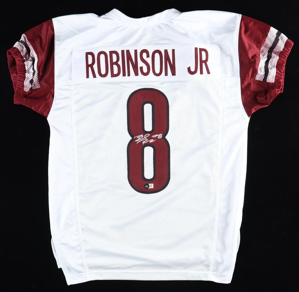 Brian Robinson Signed Washington Commander / Redskins Pro Cut Jersey (Beckett)