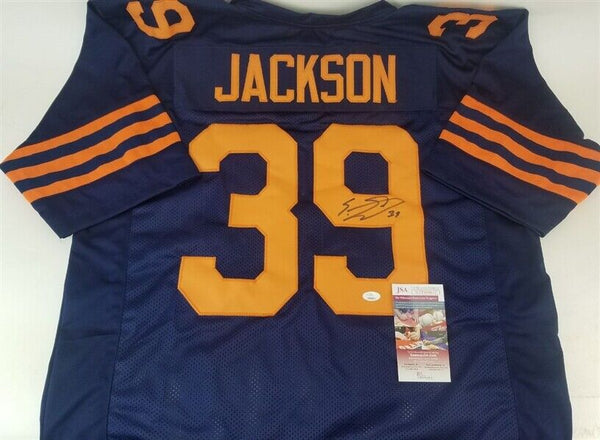 Eddie Jackson Signed Bears Color Rush Jersey (JSA COA) Chicago 2017 4th Rd  Pick