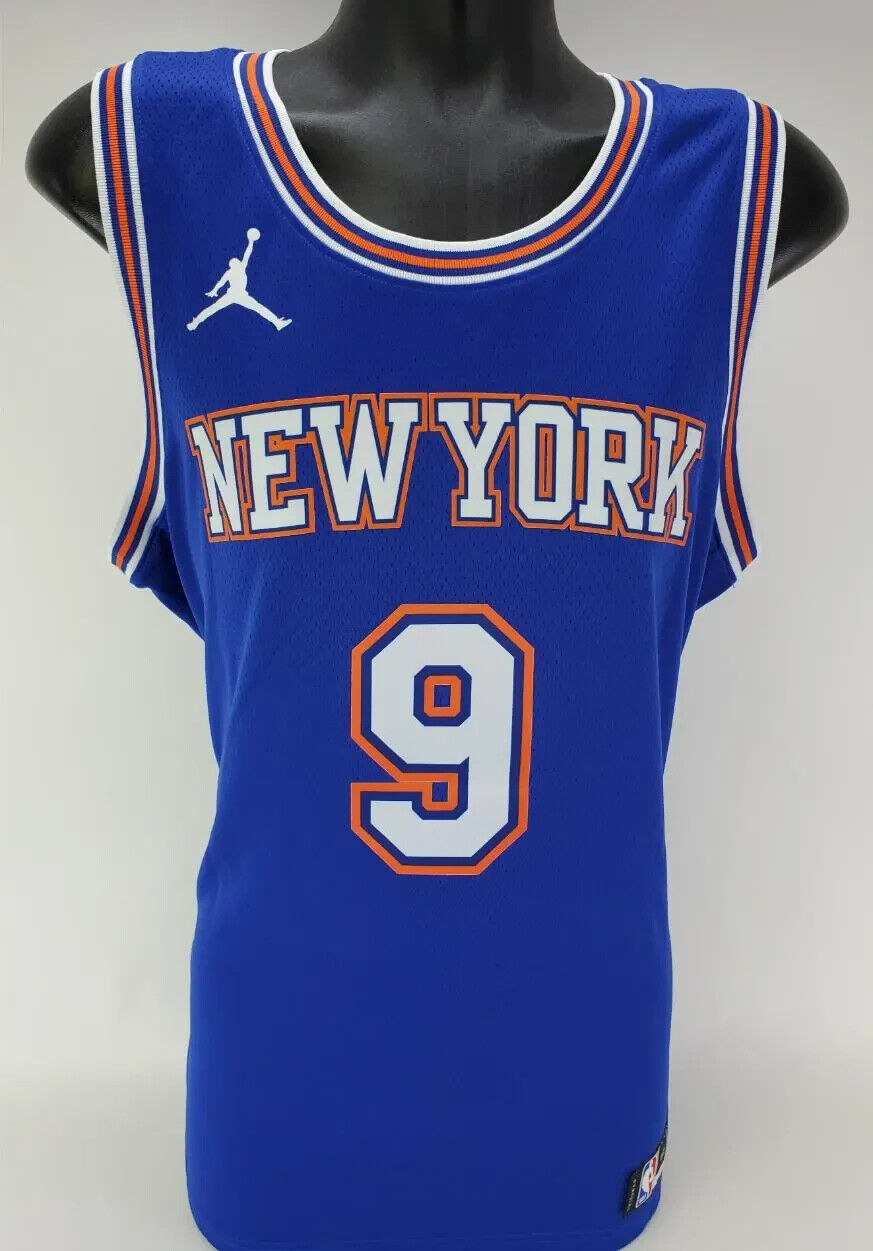 R.J. Barrett Signed New York Knicks Nike NBA Swingman Jersey (Fanatics) NY Guard