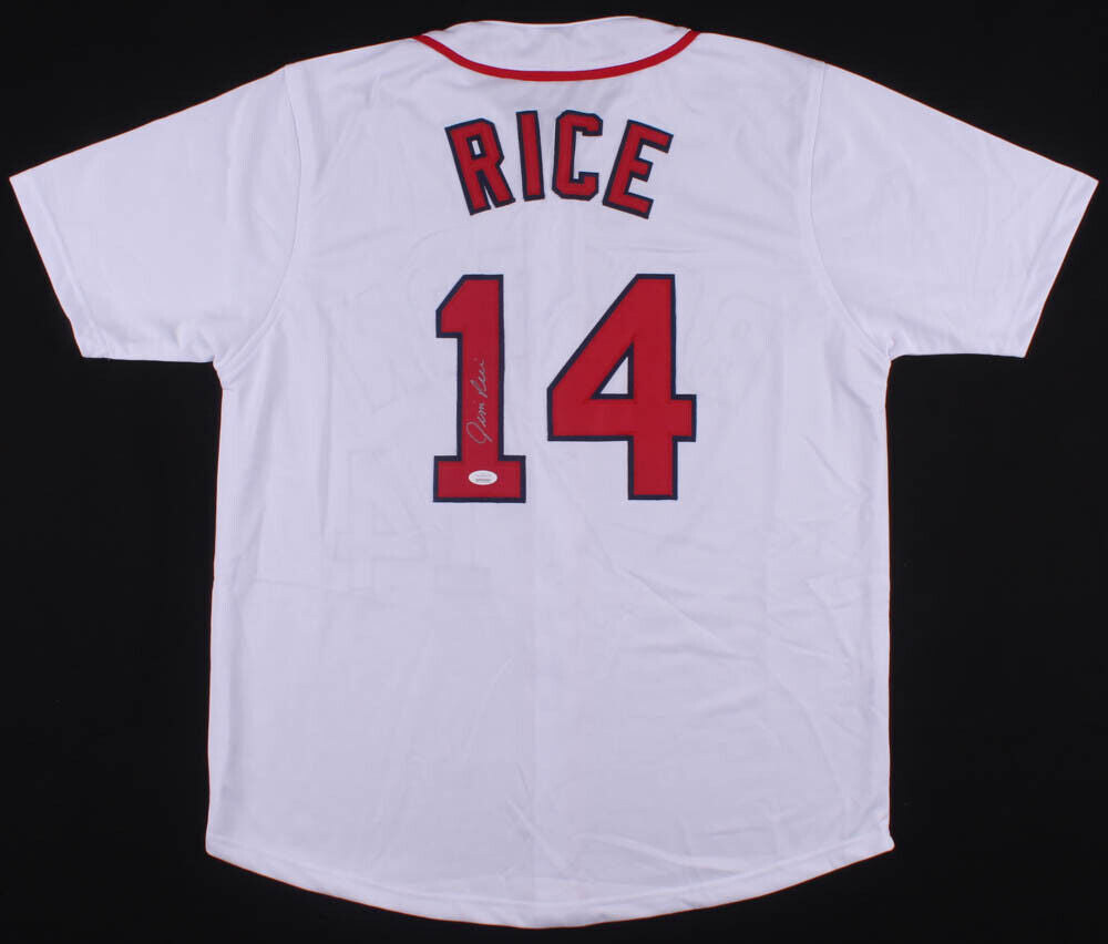Jim Rice Signed Boston Red Sox Jersey (JSA) 8×All-Star (1977–1980, 1983–1986)
