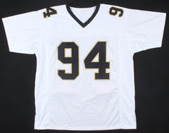Cameron Jordan Signed New Orleans Saints White Jersey (PSA Holo) 3×Pro Bowl D.E.