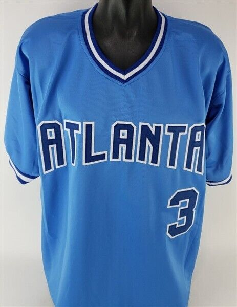 Dale Murphy Signed Atlanta Braves Powder Blue Jersey (JSA COA) 2×NL MVP OF