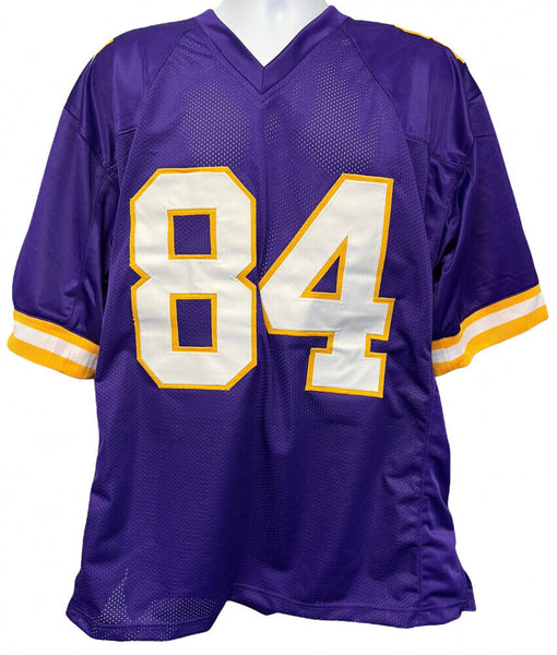 Randy Moss Signed Minnesota Vikings Jersey (JSA COA) Marshall Thunderi –  Super Sports Center