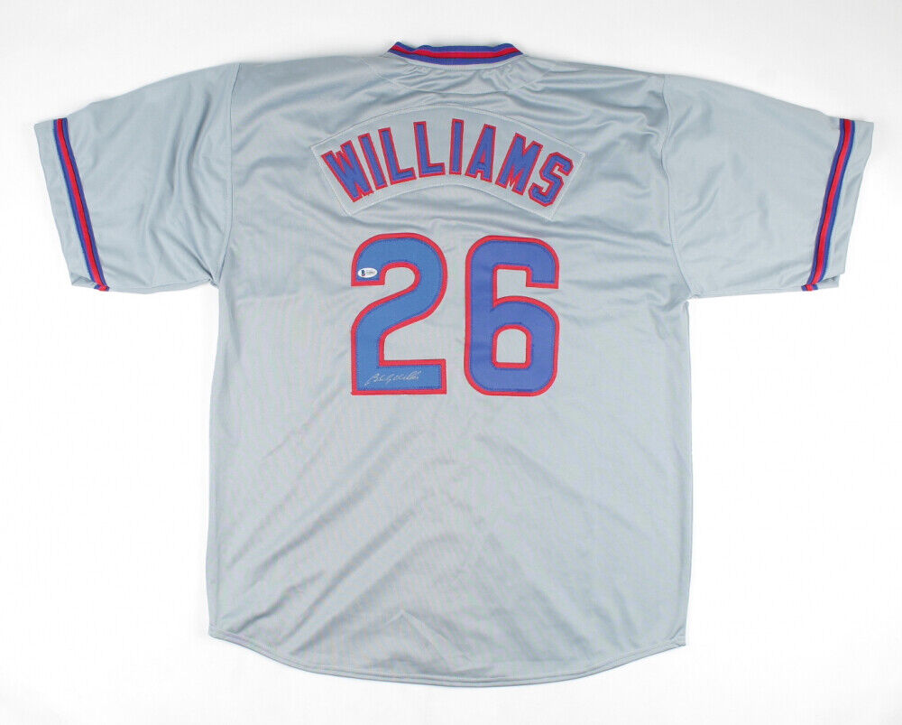 Billy Williams Signed Chicago Cubs Jersey (Beckett COA) Hall of Fame Outfielder