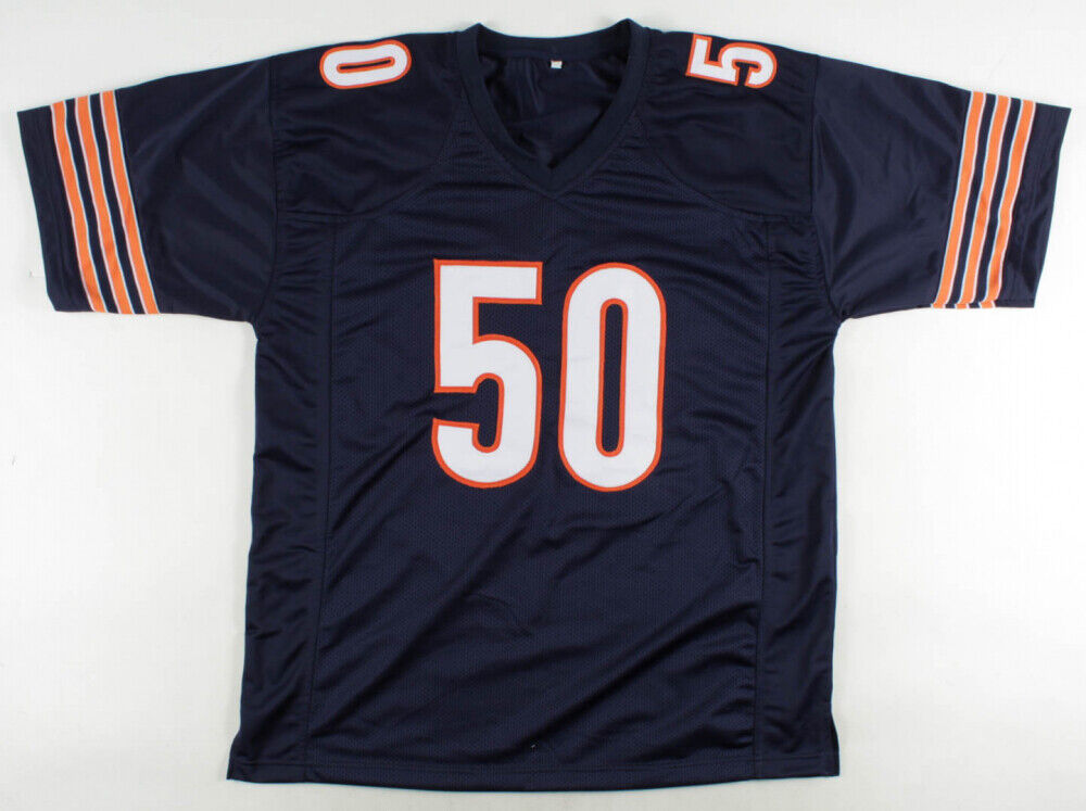 Mike Singletary Signed Bears Jersey (Beckett Hologram) Super Bowl XX Linebacker