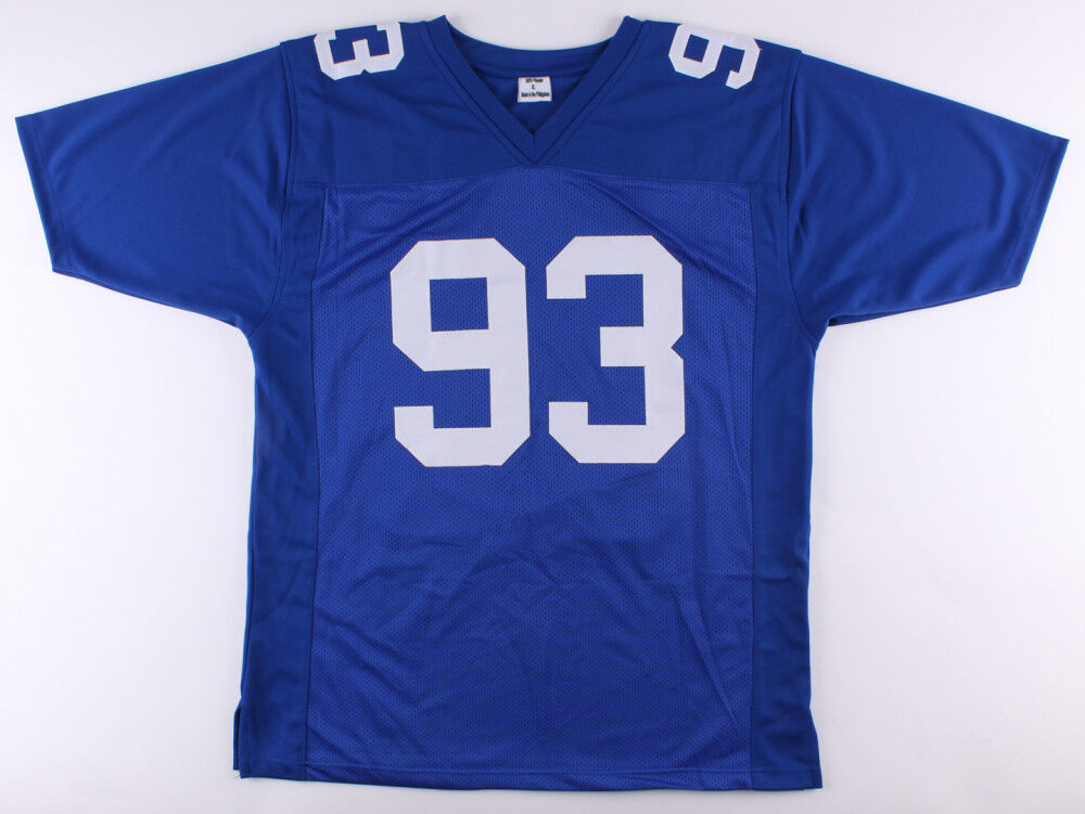 Jay Alford Signed Giants Jersey (JSA COA) Former New York Defensive Tackle