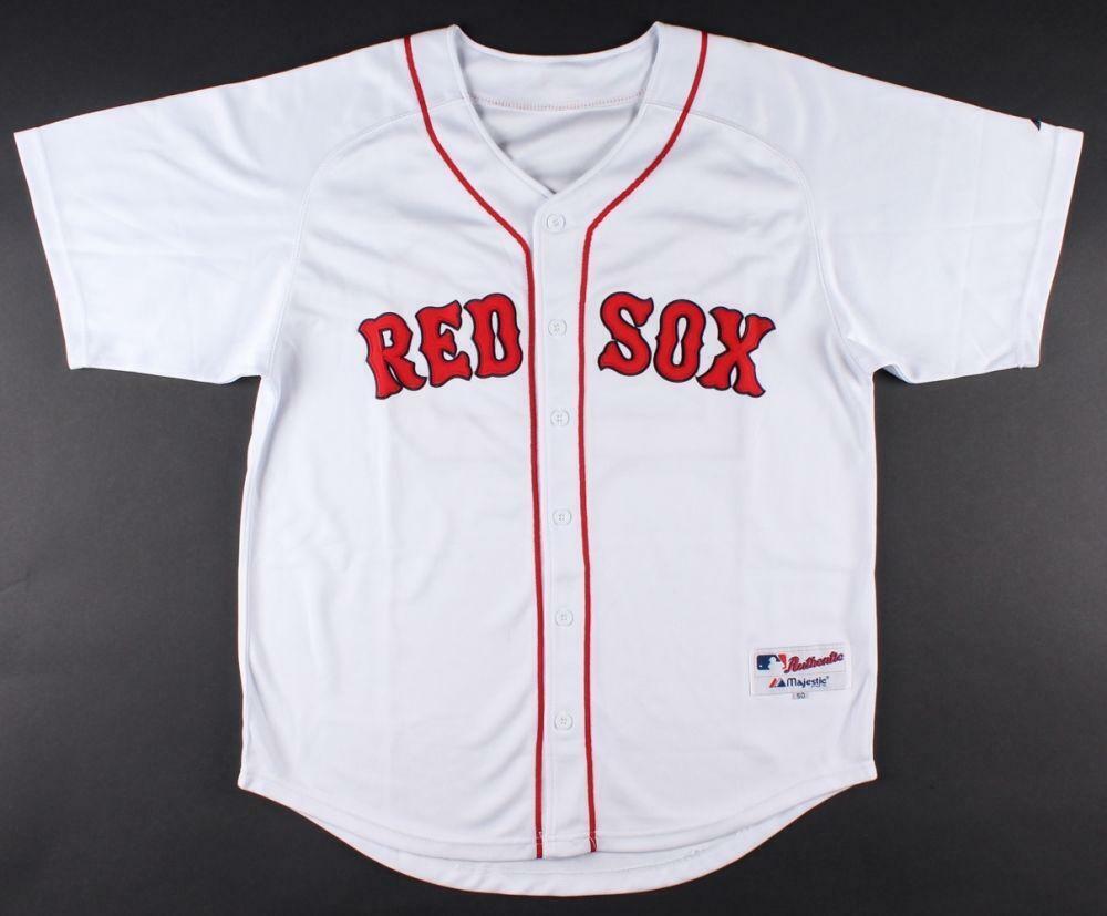 Adrian Gonzalez Signed Boston Red Sox Majestic MLB Style Jersey (JSA Hologram)
