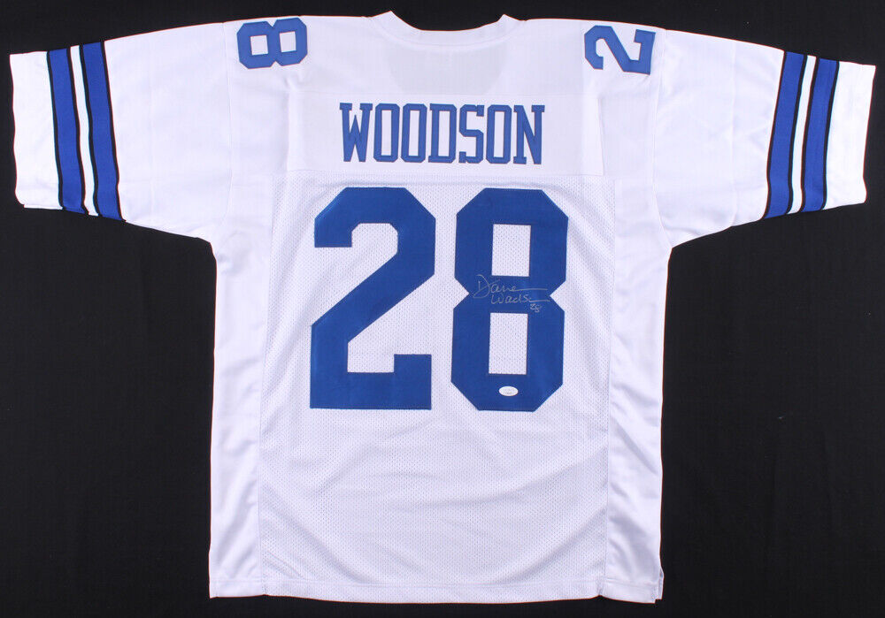 Darren Woodson Signed Dallas Cowboys Jersey (JSA COA) 3xSuper Bowl Champion D.B.